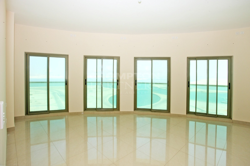 Zero Fees | 2 BR + Study | Sea View | High Floor