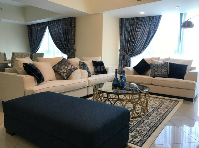 Furnished | No Chiller Fee | Maids | Sea View